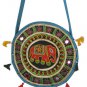 Elephant Handicraft Round Shoulder Hand Bag IndianEmbroidery Women Purse Handbag
