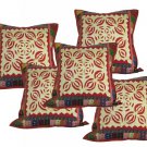 Traditional Cushion Cover Home Decor Patch Work Cotton Pillow Covers 16X16 Throw