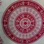 Elephant print Wall Hanging Bed Cover Tapestry Bedspread Horoscope Mandala Art