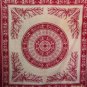 Elephant print Wall Hanging Bed Cover Tapestry Bedspread Horoscope Mandala Art