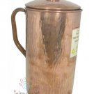Pure Copper Vacuum Water Jug With 6 Glass Set ,Copper, Copper Item, Glass