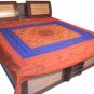 Handmade Bed Sheet Bedding Wall Hanging Bed Cover Tapestry Throw coverlet Art