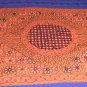 Handmade Bed Sheet Bedding Wall Hanging Bed Cover Tapestry Throw coverlet Art
