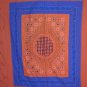 Handmade Bed Sheet Bedding Wall Hanging Bed Cover Tapestry Throw coverlet Art