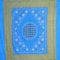 Vintage Bedspread Embroidered Wall Hanging Bed Cover Tapestry Throw coverlet Art