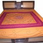 Handmade Cotton Fitted Bed Sheet Wall Hanging Bed Cover Tapestry Throw coverlet
