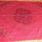 Indian Bed Sheet Embroidered Wall Hanging Bed Cover Tapestry Throw coverlet Art