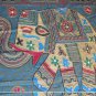 Indian Bedspread Embroidered Wall Hanging Bed Cover Tapestry Throw coverlet Art