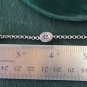 Signed Bocco Sterling Silver Abstract Sea Charms Bracelet 7" Long 12.5g