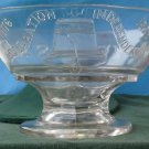 1876 LIBERTY BELL CENTENNIAL Bowl EAPG 8" size!!!  Bold Embossed early glass