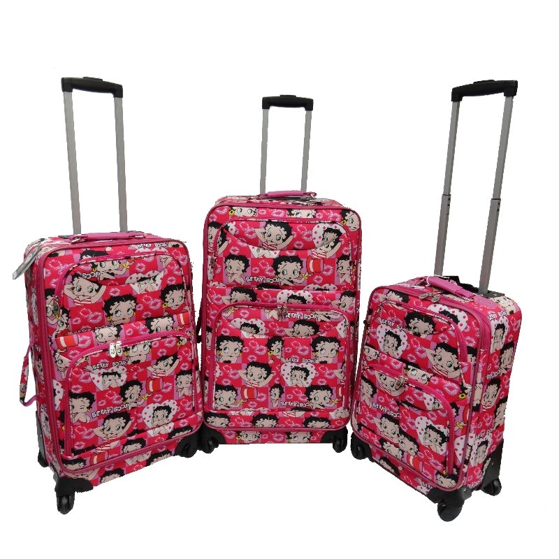 betty boop suitcase set