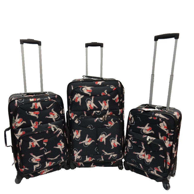 betty boop luggage set