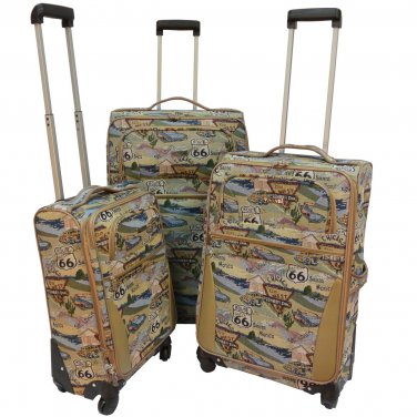 route 66 luggage set