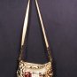 COACH Crossbody Shoulder Bag POPPY Graffiti Glam Floral Silver Pink Black White Fast Free Ship