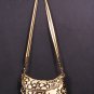 COACH Crossbody Shoulder Bag POPPY Graffiti Glam Floral Silver Pink Black White Fast Free Ship