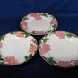 FRANCISCAN Desert Rose Dinnerware Lot of 3 Dinner Plates 11" Fast Free Ship