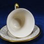 2LENOX AMANDA Set 3 Dinner Setting For One Plate Cup and Saucer China Floral USA Fast Free Ship