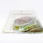 Vintage 1977 CARON Crewel Embroidery KIT 6057 Covered Bridge 12 x 9 NEW Fast Free Ship