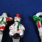 INT'L SILVER Holiday Cheer 3 Pc Cheese Set Knife Trowel Cleaver w/ Original Box Fast Free Ship
