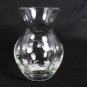 STYLESETTER St PauloCrystal Glass Bud Flower Vase Handcut Mouth Blown Germany 4" Fast Free Ship