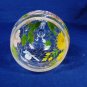 HOME ESSENTIALS Laurel Hill Set 3 Wine Glass Goblets Floral Butterfly Motif Fast Free Ship