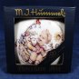 M J HUMMEL Spring Basket White Porcelain Trinket Box Made in Germany NEW Fast Free Ship