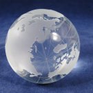 CELEBRATIONS Set 2 Glass Paperweight Etched Globe Eryocal Cube w/ Box Case Velvet Fast Free Ship CELEBRATIONS Set 2 Glass Paperweight Etched Globe Eryocal Cube w/ Box Case Velvet Fast Free Ship
