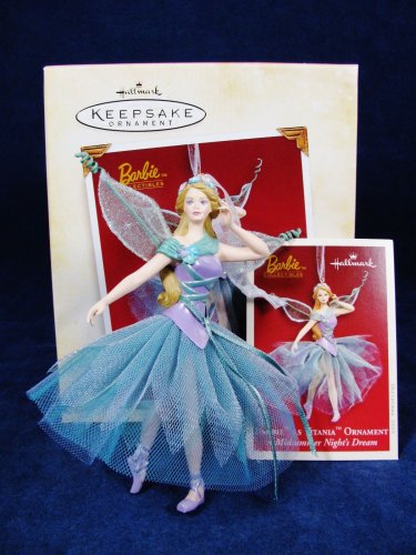HALLMARK Keepsake Ornament Barbie aS TITANIA a Midsummer Night's Dream NEW Fast Free Ship