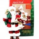 POSSIBLE DREAMS Nick's Nook 4209 Santa's A List Christmas Figurine 9" Orig Box Fast Free Ship