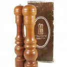 Gourmet Woodenwares 11" Pepper Mill Stainless & Salt Shaker Set Walnut Finish Fast Free Ship Gourmet Woodenwares 11" Pepper Mill Stainless & Salt Shaker Set Walnut Finish Fast Free Ship