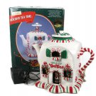 Mr Christmas 1998 Holiday Tea Time Ceramic Animated Musical Peppermint Teapot Fast Free Ship Mr Christmas 1998 Holiday Tea Time Ceramic Animated Musical Peppermint Teapot Fast Free Ship