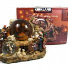 Kirkland Multi Waterglobe Nativity Lights Up Musical Plays 3 Holiday Songs & Box FREE SHIP Kirkland Multi Waterglobe Nativity Lights Up Musical Plays 3 Holiday Songs & Box FREE SHIP