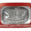 Wilton Armetale Country Ware Give Us Bread Pewter Polished Tray NEW w/ Box FREE SHIP