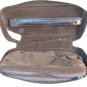 Avon 2003 Signature Collection Brown Cosmetic Bag & Travel Jewelry Pouch Set Fast Free Ship