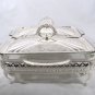 Mayell & Co Stainless Steel Glass Double Buffet Server Warmer Catering Dish Tray FREE SHIP