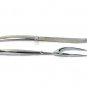 Carvel Hall Cutlery Professional Set Carving Knife Fork Stainless Steel w/ Box Fast Free Ship