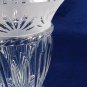 CRISTAL d' ARQUES France Carthage Crystal Glass Hurricane w/ Pillar Candle & Box Fast Free Ship