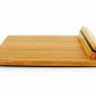 NATURAL HOME Magnetic Cheese Board w/ Tools Bamboo & Recycled Stainless Steel  Fast Free Ship