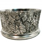 Vintage Bottle Coaster F. B. ROGERS Silver Company Strawberry Design Rare w/ Box Fast Free Ship Vintage Bottle Coaster F. B. ROGERS Silver Company Strawberry Design Rare w/ Box Fast Free Ship