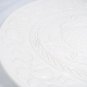 Kitchen Worthy White Turkey Embossed Oval Serving Platter Large NEW