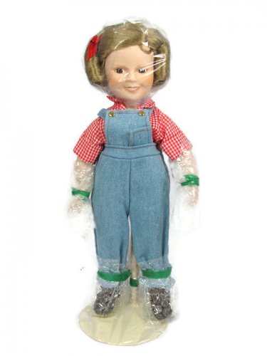 Danbury Mint Shirley Temple Rebecca of Sunnybrook Farm Dolls of Silver Screen