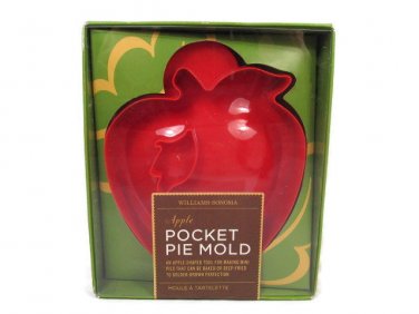 Williams Sonoma Baking Apple Pocket Pie Mold Mini Hand Pies w/ Recipe