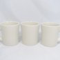 Set of 4 Restaurant Diner Style White Coffee Tea Mug Cup Thick Heavy 10 Oz