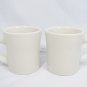 Set of 4 Restaurant Diner Style White Coffee Tea Mug Cup Thick Heavy 10 Oz