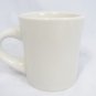 Set of 4 Restaurant Diner Style White Coffee Tea Mug Cup Thick Heavy 10 Oz