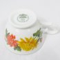 Avon Cup Saucer Set November Chrysanthemum Blossoms of the Month Series 6 Oz
