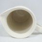 Rae Dunn Artisan Magenta Palm Trees White Pour Pitcher 8 3/4"