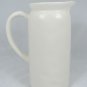 Rae Dunn Artisan Magenta Palm Trees White Pour Pitcher 8 3/4"