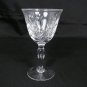 Stuart England Crystal Glass 4 Stemware Water Wine Goblets 5 1/8"