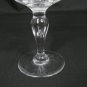 Stuart England Crystal Glass 4 Stemware Water Wine Goblets 5 1/8"